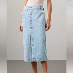 Madewell Jean Skirt